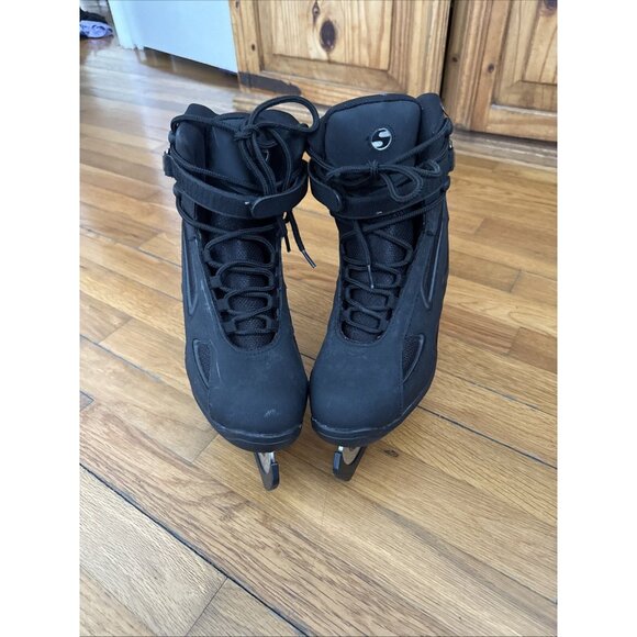 Jackson Ultima Softec Elite Black Men's Ice Skates with Mark II Blades Size 5 - Picture 1 of 14